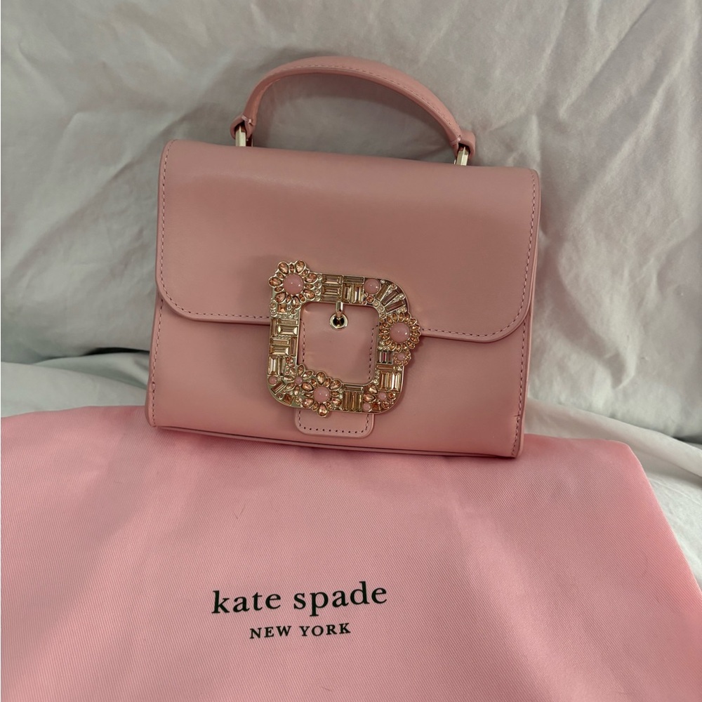 Kate Spade Lovitt Buckled Small Top-handle Crossbody